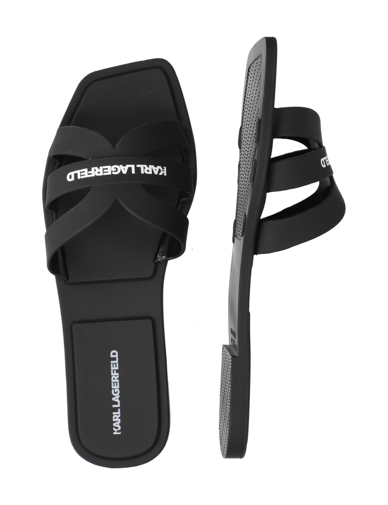KARL-LAGERFELD-JELLY-IV-Matt-Slide-schwarz