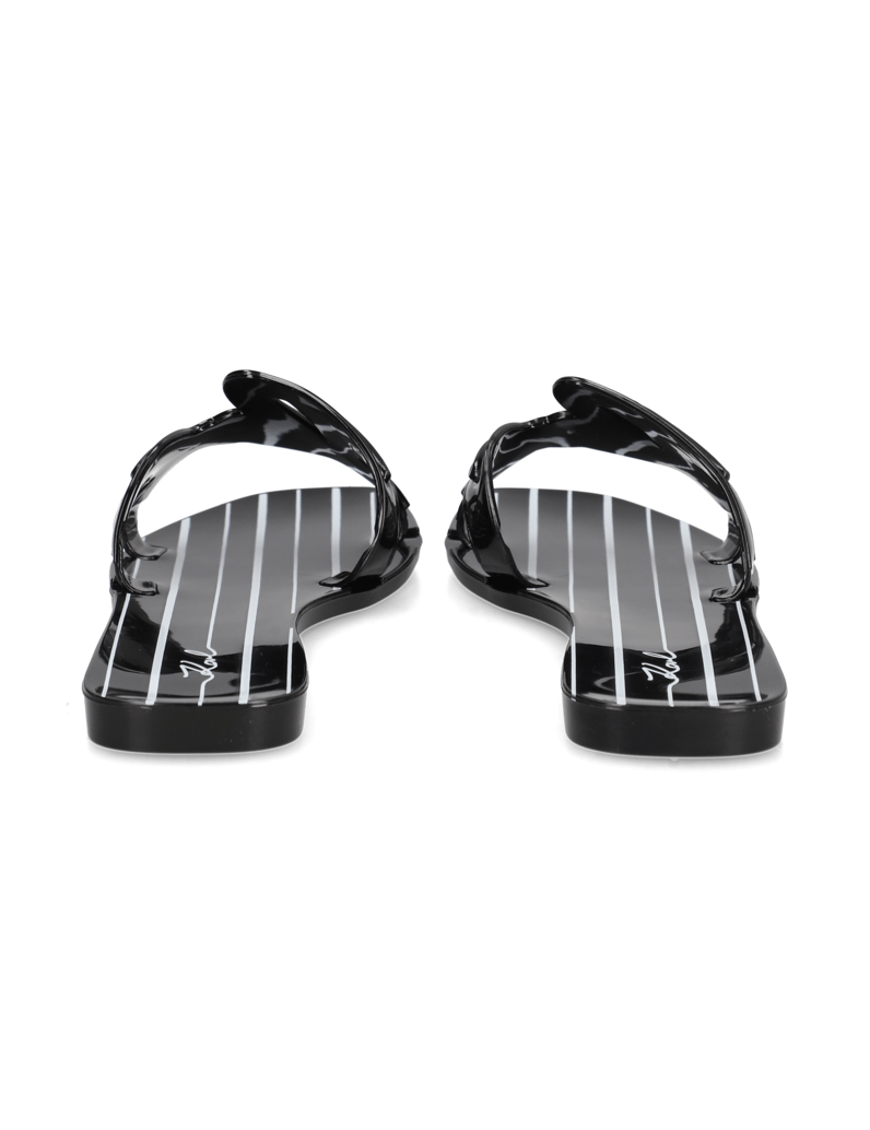 KARL-LAGERFELD-JELLY-S-Black-Rubber-čierna