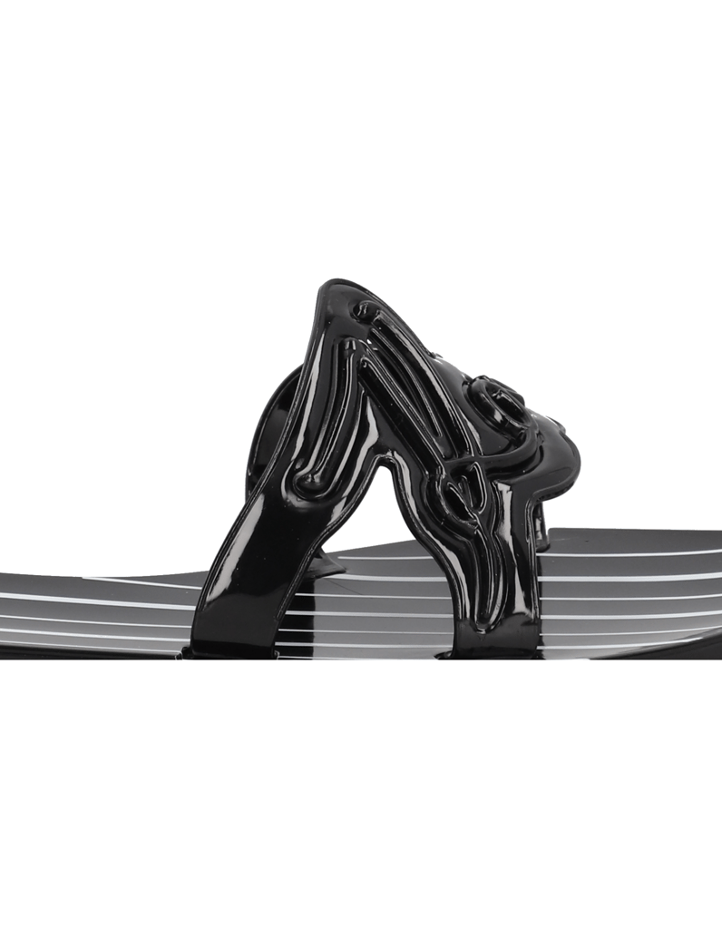 KARL-LAGERFELD-JELLY-S-Black-Rubber-čierna