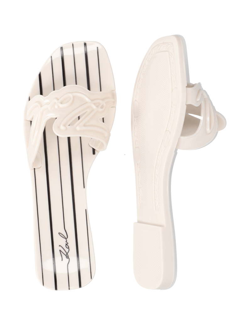 KARL-LAGERFELD-JELLY-S-White-Rubber-černá