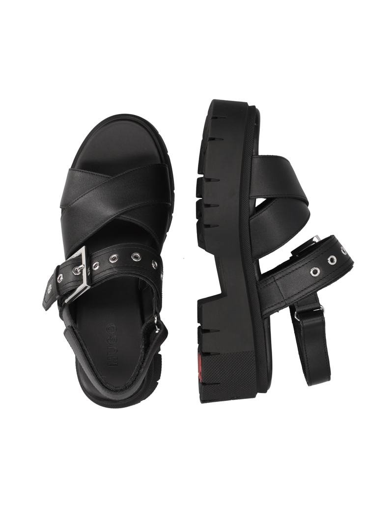 HUGO-Kris_Sandal_BKNA-schwarz