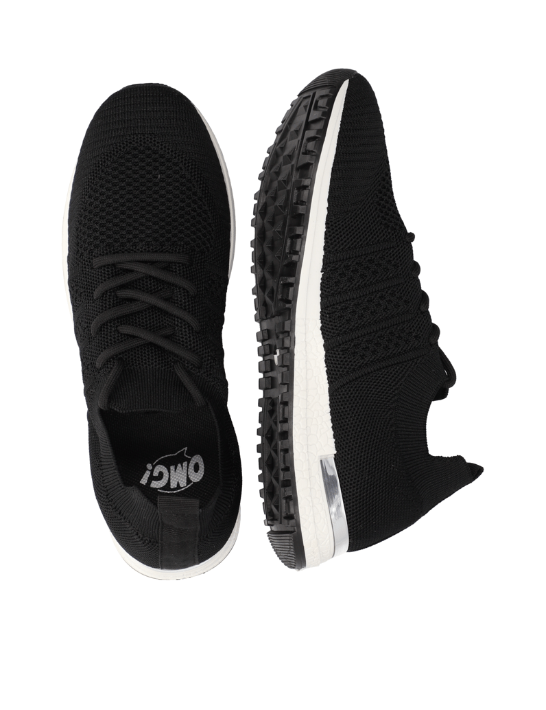 OMG!-Textil-Sneaker-černá