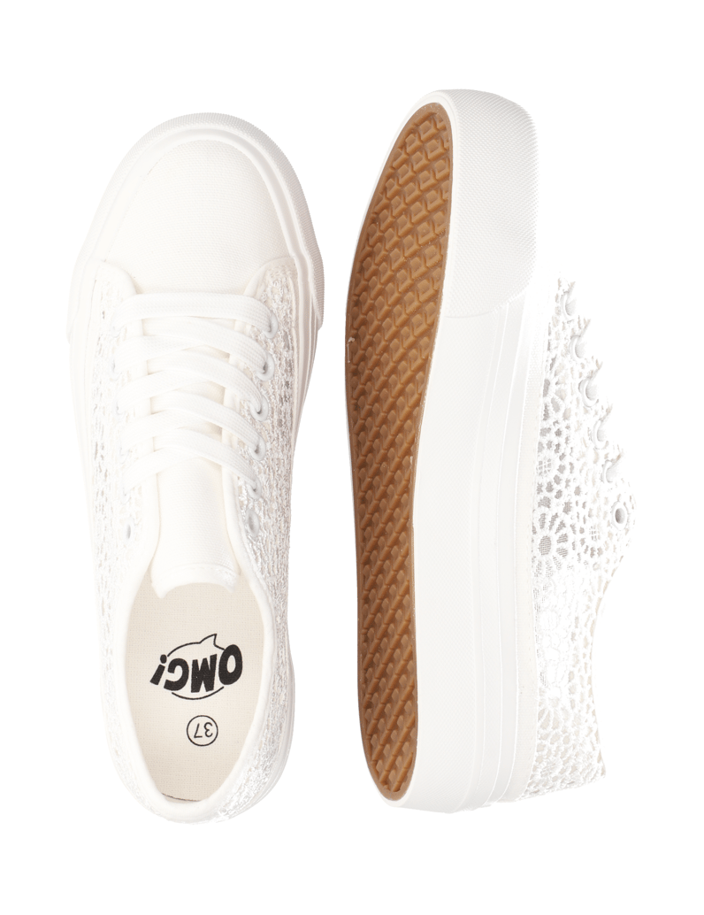 OMG!-textil-tenisky-biela