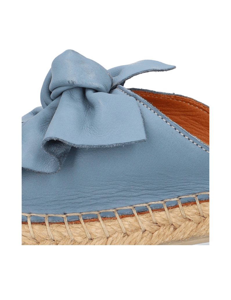 Kate-Gray-Glattleder-Pantoffel-silber