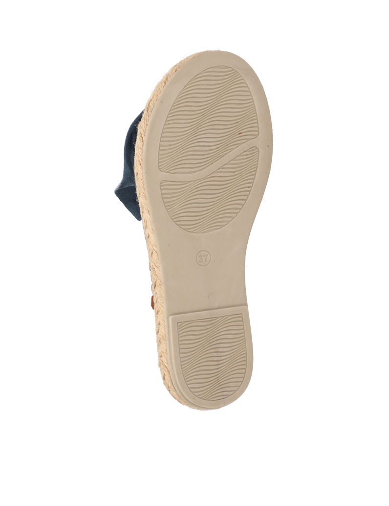 Kate-Gray-Glattleder-Pantoffel-silber