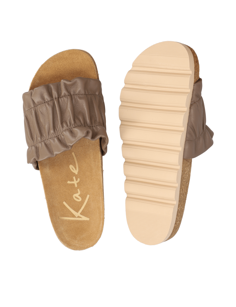 Kate-Gray-Glattleder-Pantoffel