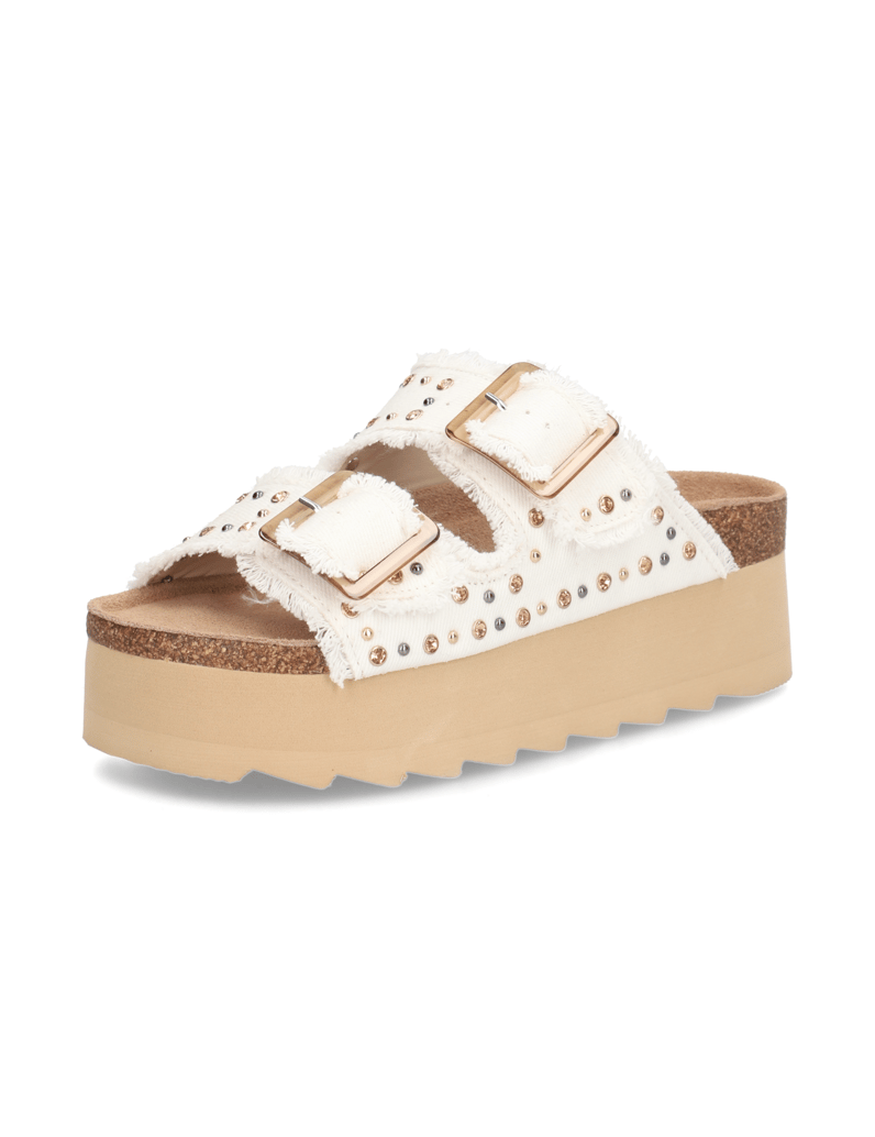 Colors-of-California-textil-šľapky-biela