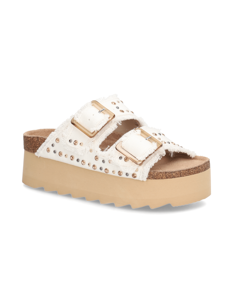 Colors-of-California-textil-šľapky-biela