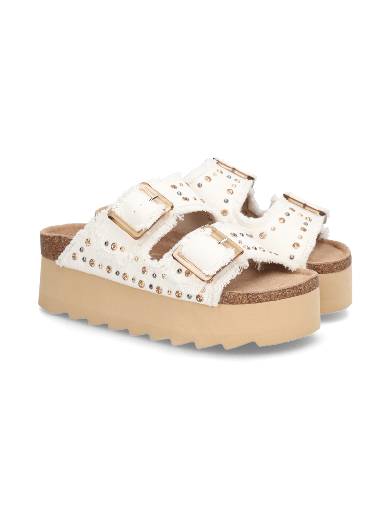 Colors-of-California-textil-šľapky-biela