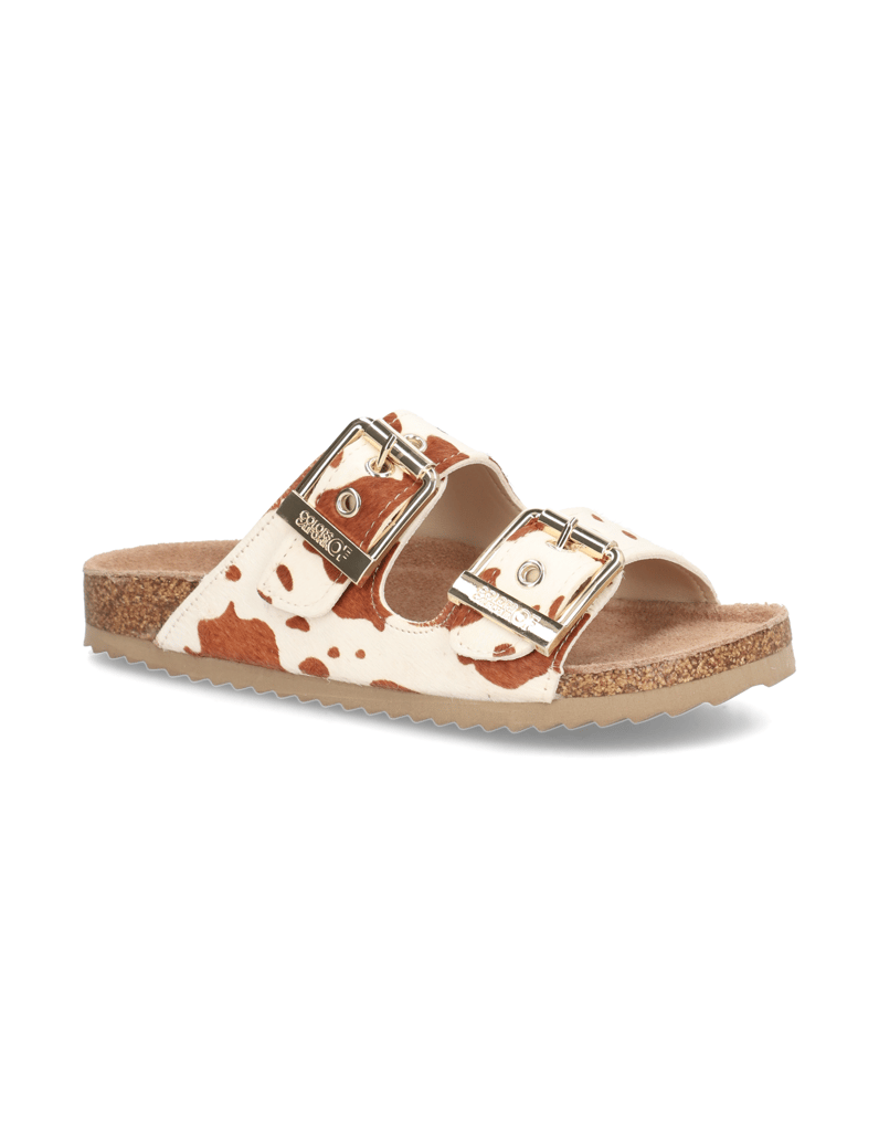 Colors-of-California-imitácia-kože-šľapky-béžová