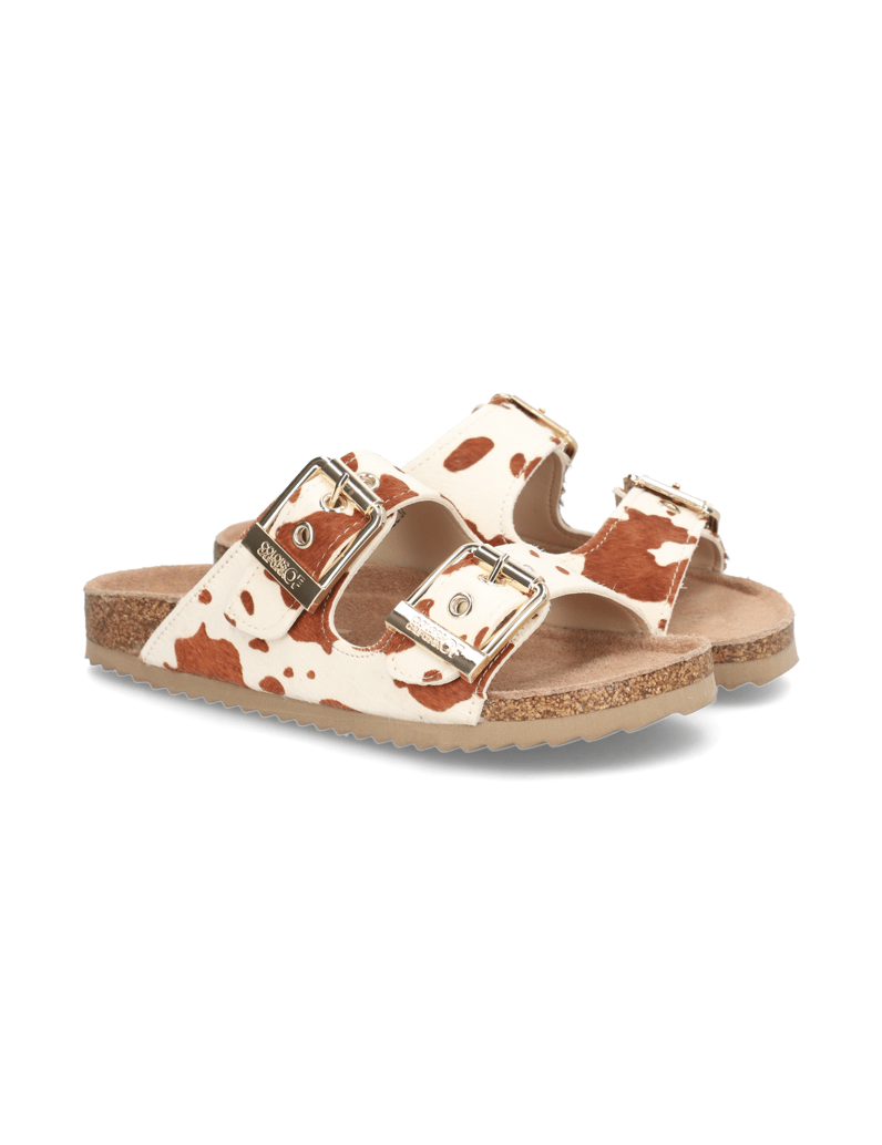 Colors-of-California-imitácia-kože-šľapky-béžová