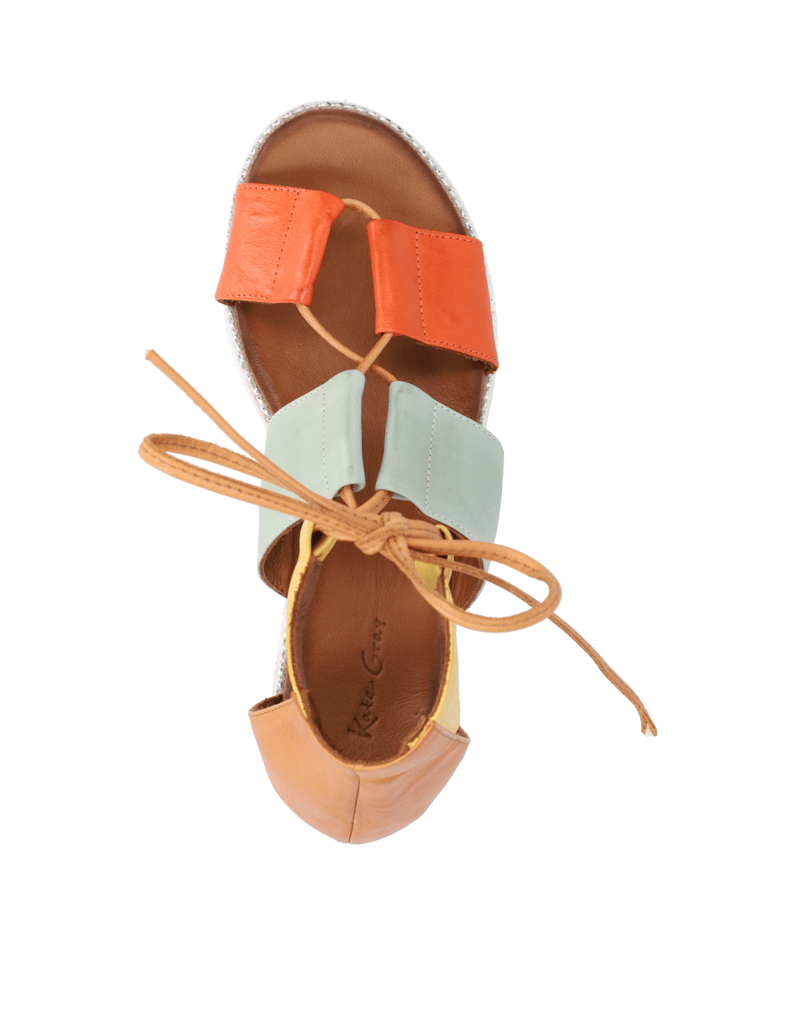 Kate-Gray-Glattleder-Sandale