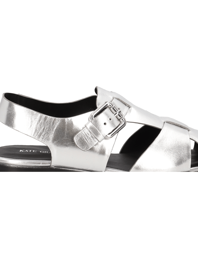 Kate-Gray-Glattleder-Sandale-schwarz