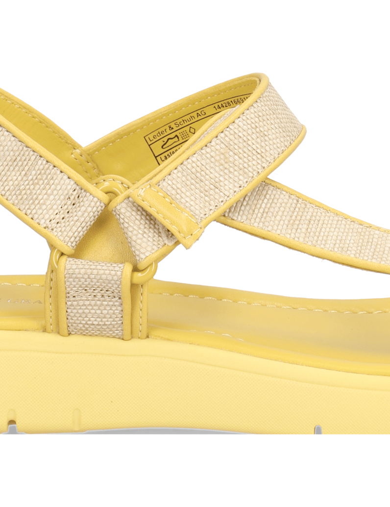 Kate-Gray-Sandale-gelb