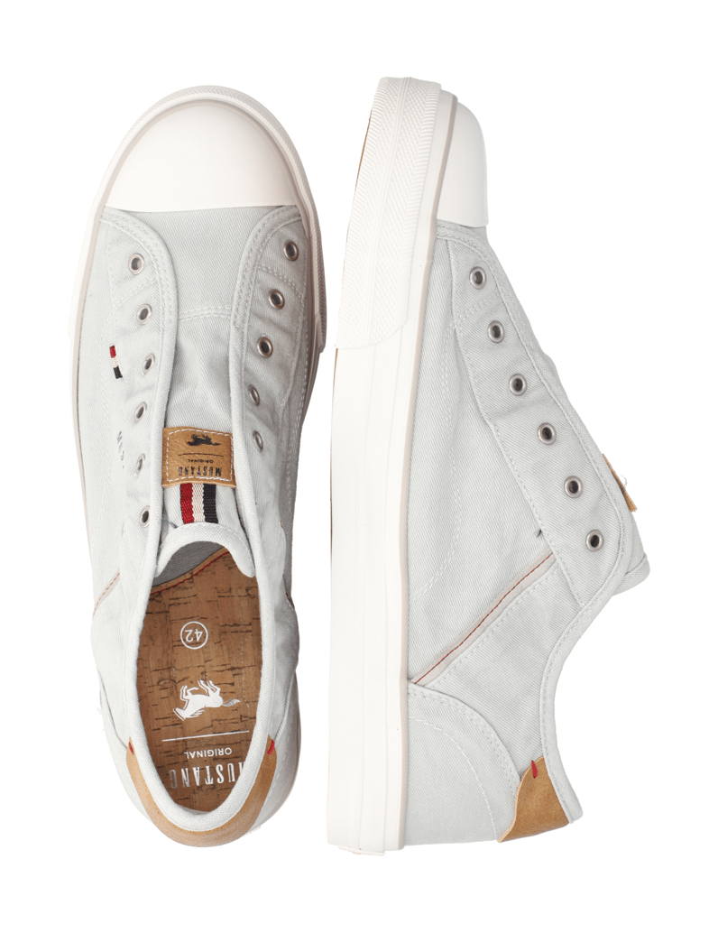 Mustang-Canvas-Sneaker-grau