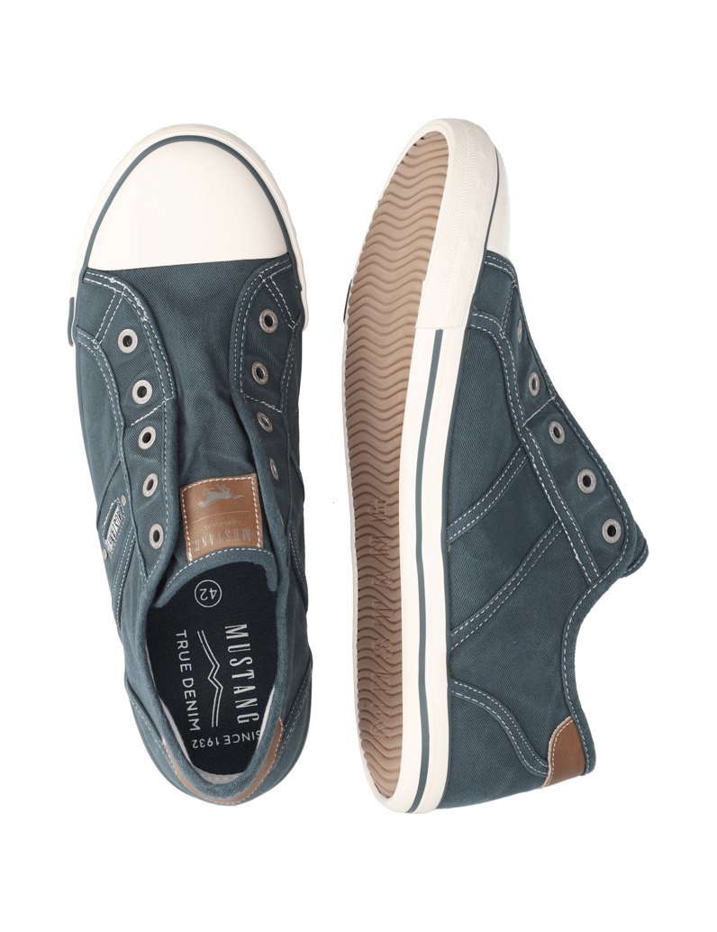 Mustang-textil-tenisky-modrá