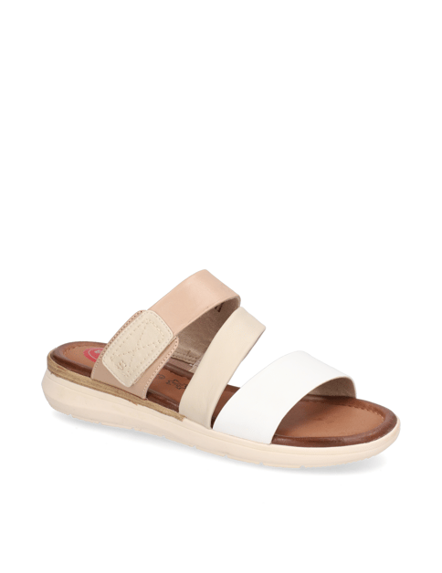 

kombinácia s kožou šľapky, Viacfarebna