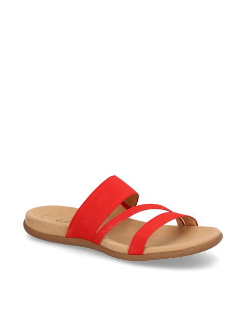 

textil šľapky, Červená