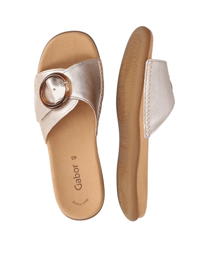 Gabor-Glattleder-Pantoffel