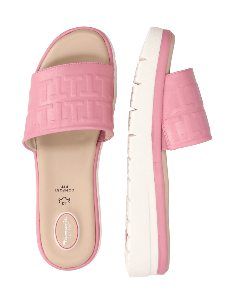TAMARIS-Comfort-pantofle-růžová