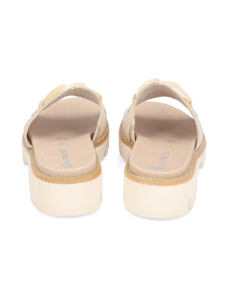 Remonte-Glattleder-Pantoffel