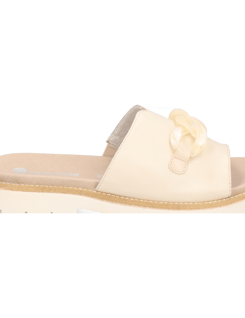 Remonte-Glattleder-Pantoffel