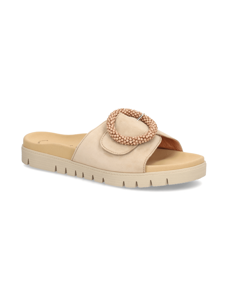 Gabor-velúr-šľapky-ružová