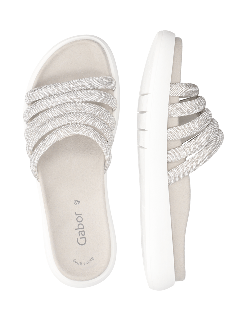 Gabor-Sonstige-Obermaterialien-Pantoffel-gold