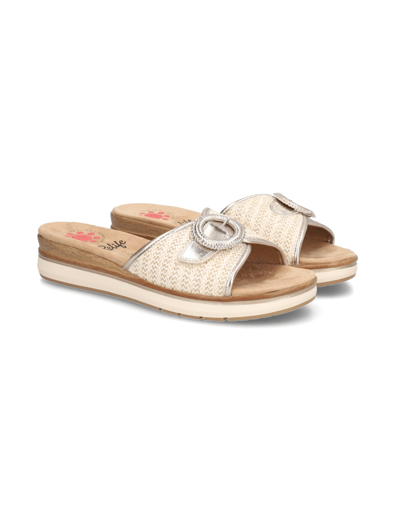 RELIFE-Pantoffel-beige