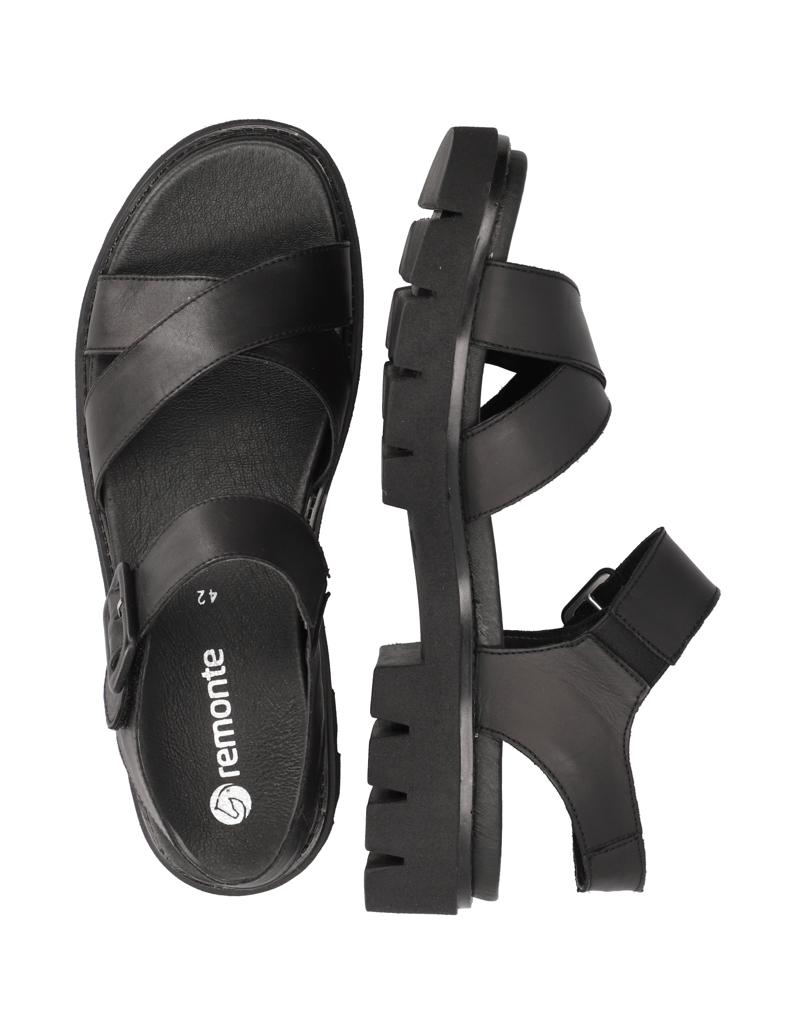 Remonte-Glattleder-Sandale