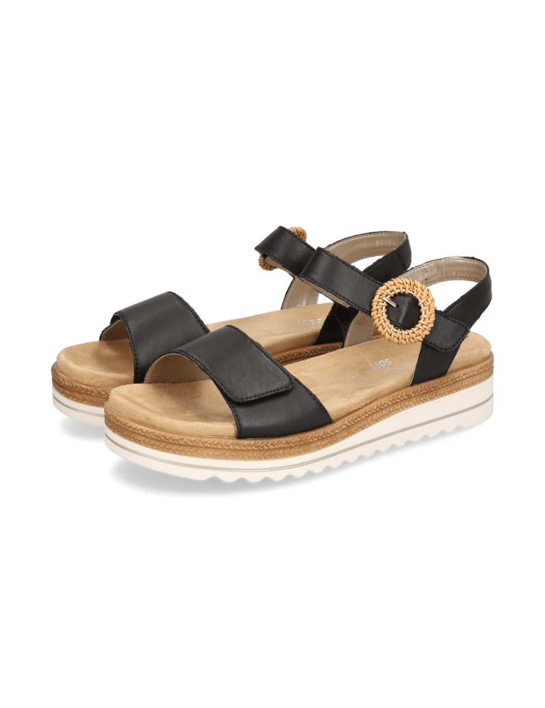 Remonte-Glattleder-Sandale