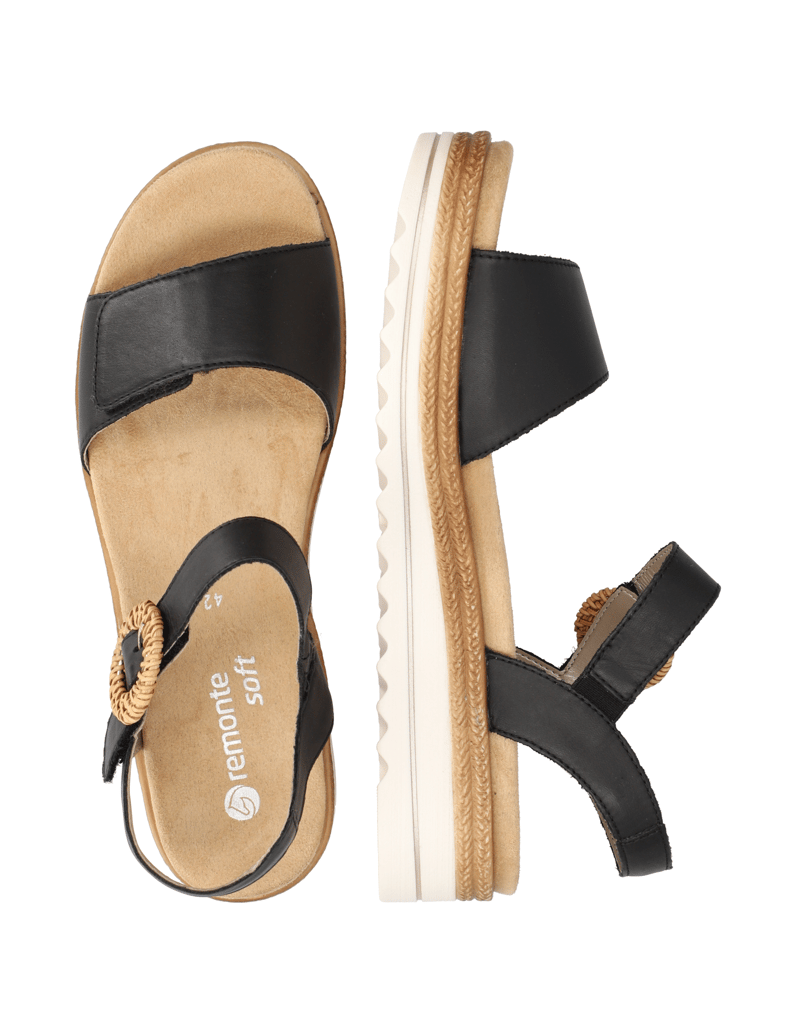 Remonte-Glattleder-Sandale