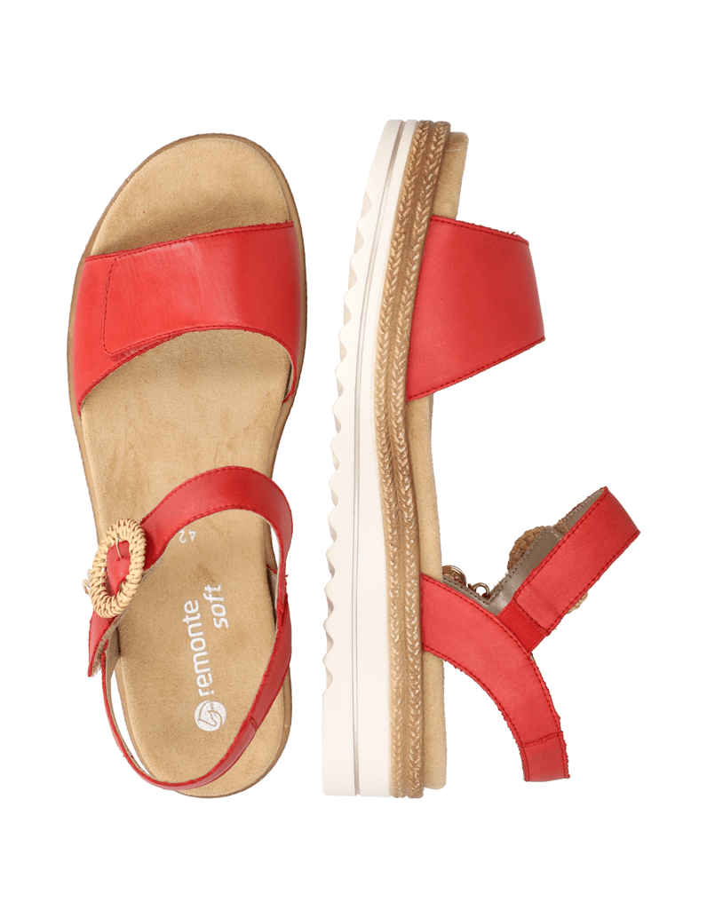 Remonte-Glattleder-Sandale