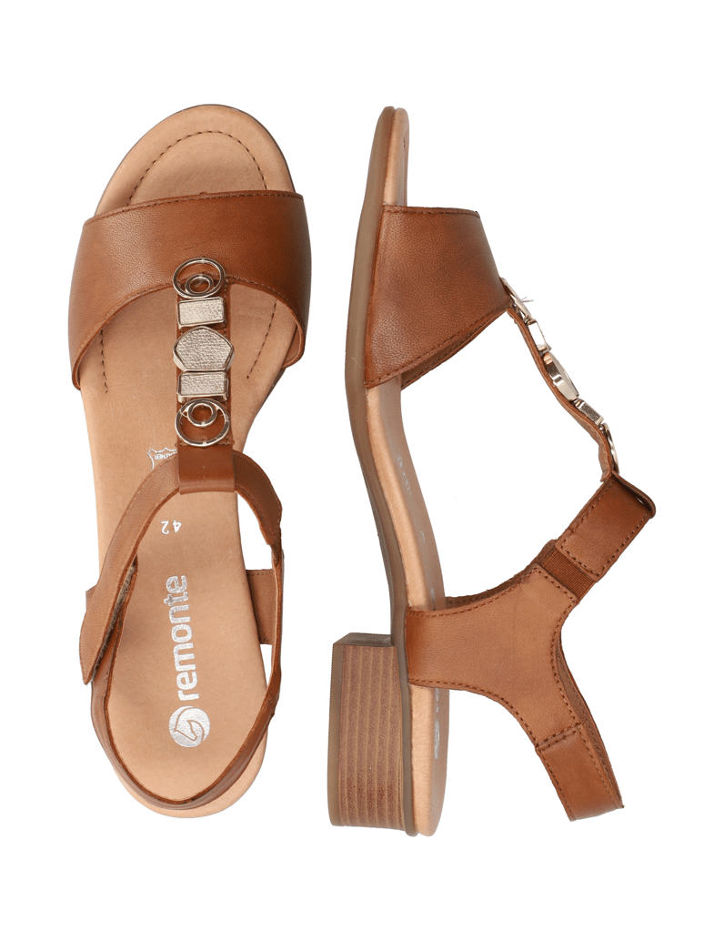 Remonte-Glattleder-Sandale