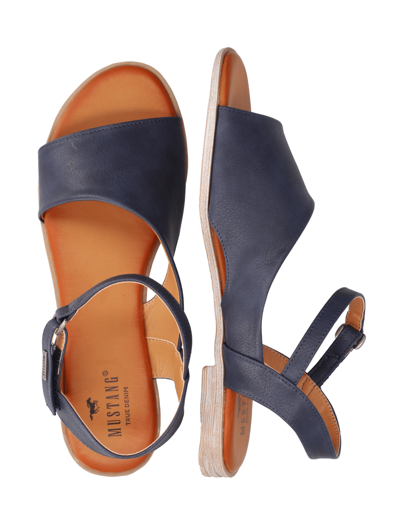 Mustang-Sandale-weiss