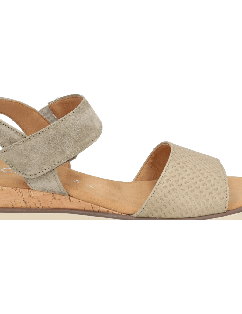 Gabor-Lederkombination-Sandale-černá