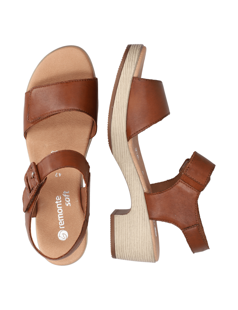 Remonte-hladká-kůže-sandály