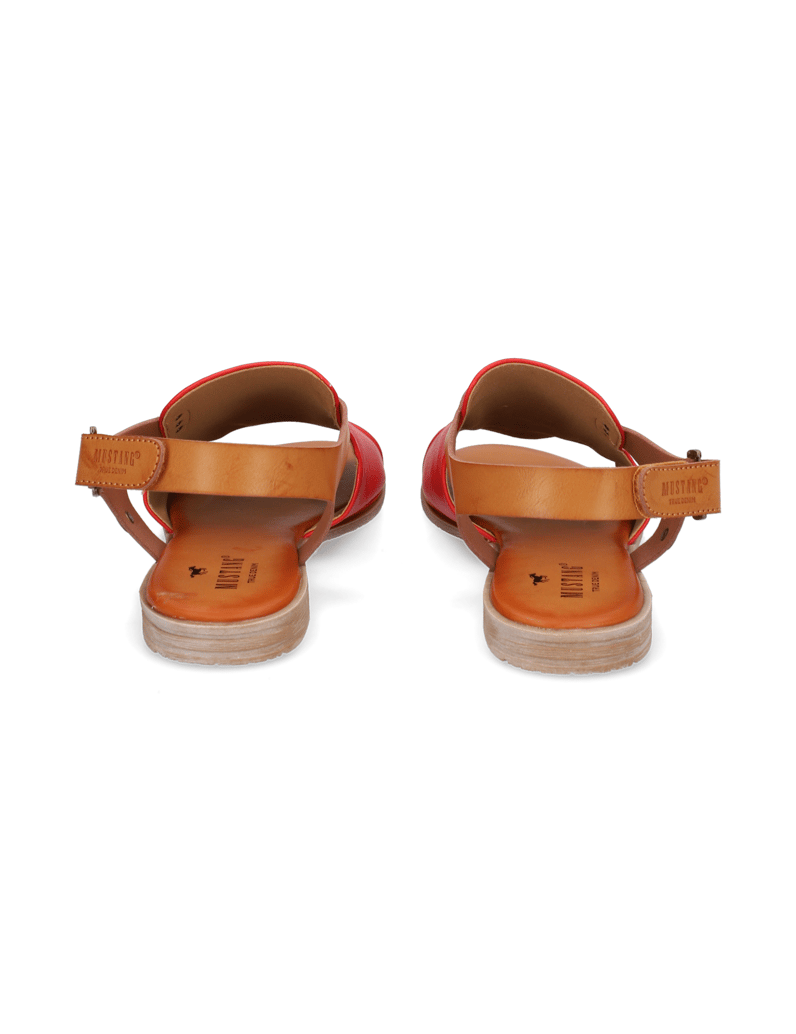 Mustang-sandali-rdeča