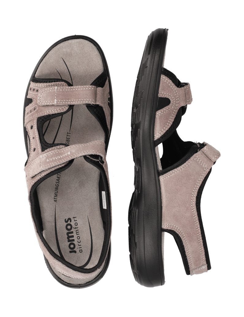 Jomos-Nubukleder-Sandale-beige