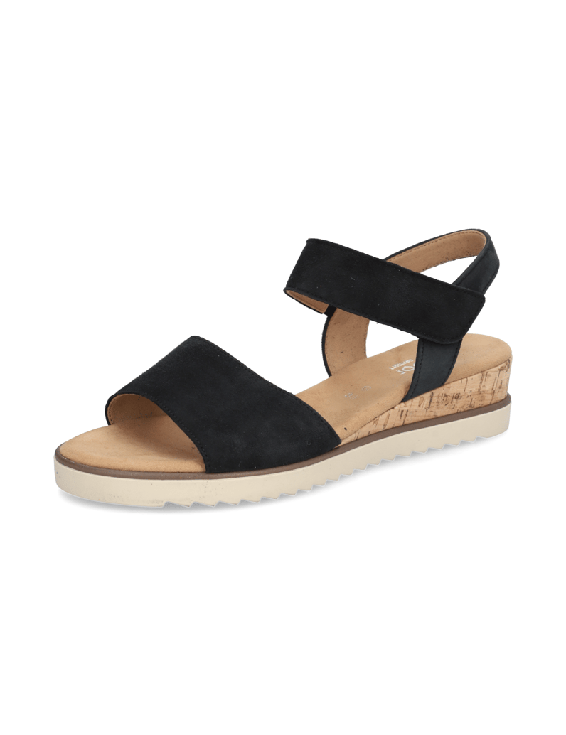 Gabor-Veloursleder-Sandale-blau