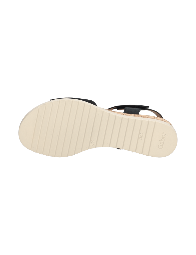 Gabor-Veloursleder-Sandale-blau