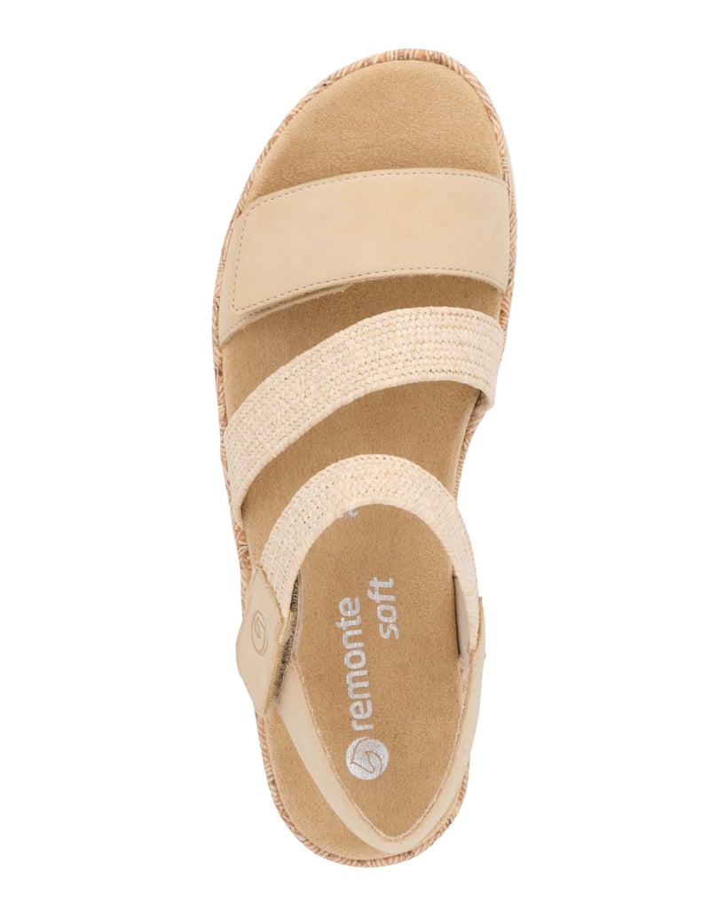 Remonte-Riemchensandalen-R6861-beige