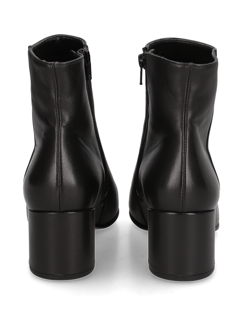 Högl-Glattleder-Stiefelette-čierna