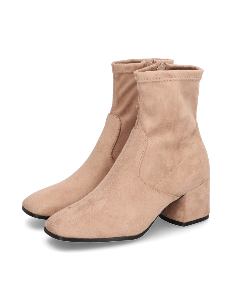 Lazzarini-Stiefelette-béžová