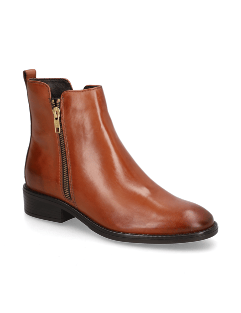 

Glattleder Stiefelette, Hnedá