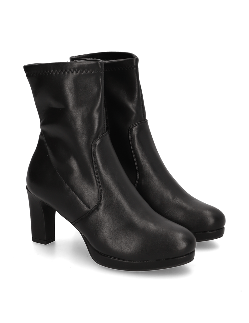 Lazzarini-Stiefelette-schwarz