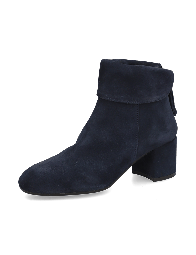 Lazzarini-Veloursleder-Stiefelette-blau