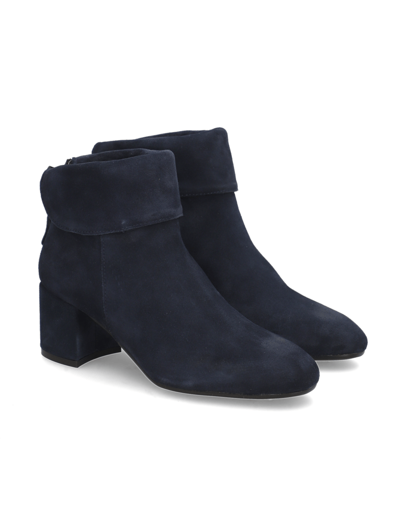 Lazzarini-Veloursleder-Stiefelette-blau