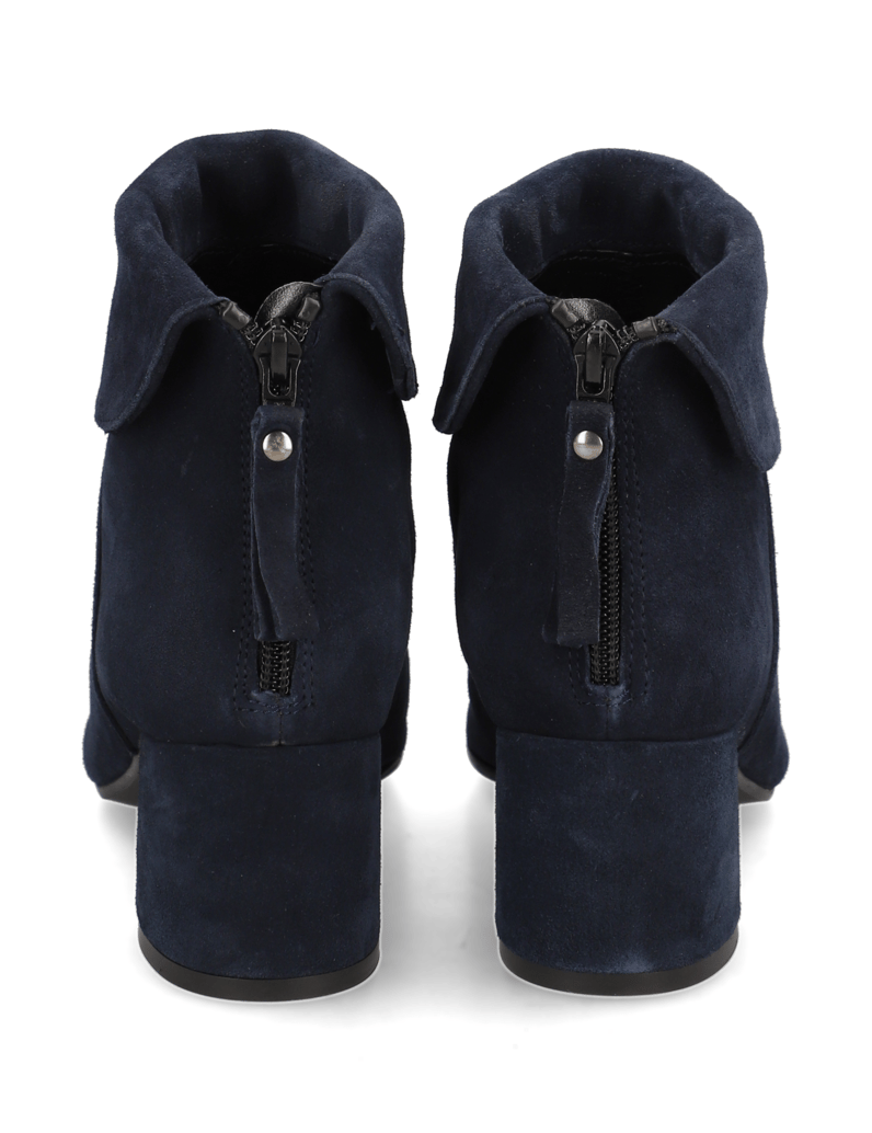 Lazzarini-Veloursleder-Stiefelette-blau