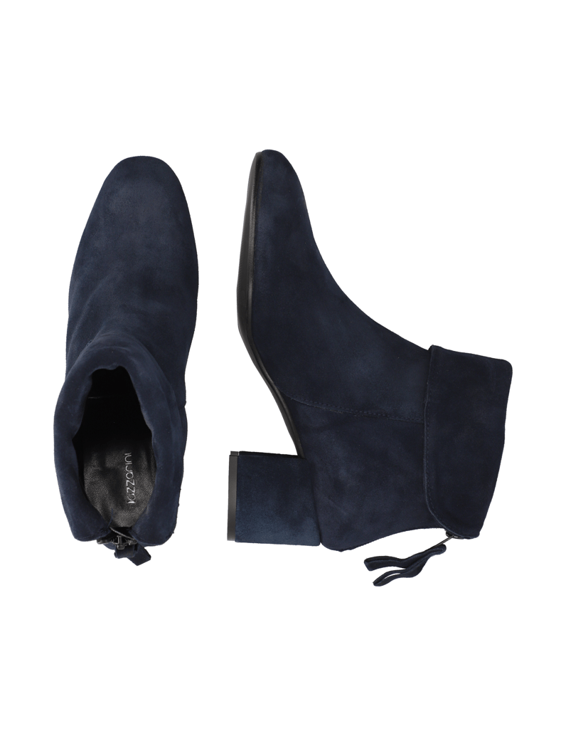 Lazzarini-Veloursleder-Stiefelette-blau